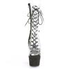 Pleaser - ADORE70060FS Bottes de plateforme, Pole dance chaussures - Chaussures de pole dance - Noir/Transparent Product image